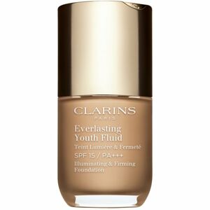 Clarins Everlasting Youth Fluid rozjasňující make-up SPF 15 odstín 111 Toffe 30 ml