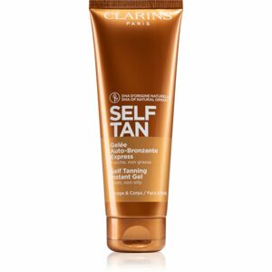 Clarins Self Tan Instant Gel samoopalovací gel na tělo a obličej 125 ml