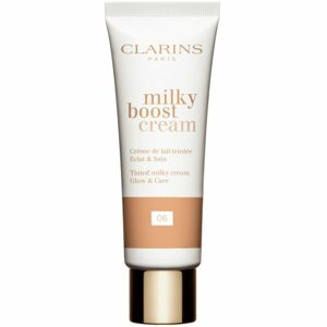 Clarins Milky Boost Cream rozjasňující BB krém odstín 06 Milky Cappuccino 45 ml
