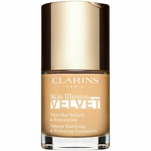 Clarins Skin Illusion Velvet tekutý make-up s matným finišem s vyživujícím účinkem odstín 101W 30 ml