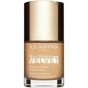 Clarins Skin Illusion Velvet tekutý make-up s matným finišem s vyživujícím účinkem odstín 110N 30 ml