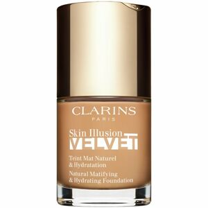 Clarins Skin Illusion Velvet tekutý make-up s matným finišem s vyživujícím účinkem odstín 111N 30 ml