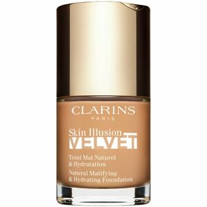 Clarins Skin Illusion Velvet tekutý make-up s matným finišem s vyživujícím účinkem odstín 112C 30 ml