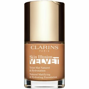 Clarins Skin Illusion Velvet tekutý make-up s matným finišem s vyživujícím účinkem odstín 113C 30 ml