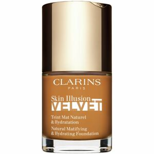 Clarins Skin Illusion Velvet tekutý make-up s matným finišem s vyživujícím účinkem odstín 117N 30 ml