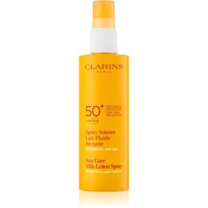 Clarins Sun Protection mléko na opalování ve spreji SPF 50+