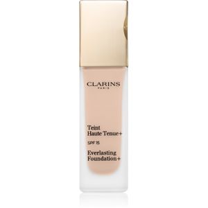 Clarins Everlasting Foundation+ dlouhotrvající tekutý make-up SPF 15 odstín 109 Wheat 30 ml