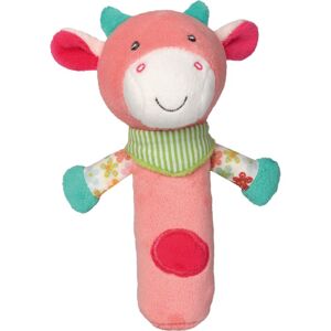 NUK Squeaky Toy Cow hebká pískací hračka 1 ks