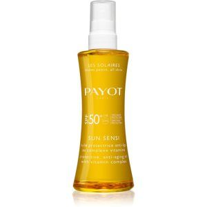 Payot Sun Sensi opalovací olej na tělo a vlasy SPF 50+ 125 ml