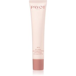 Payot Crème No.2 CC Cream CC krém proti začervenání pleti SPF 50+ 40 ml