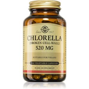 Solgar Chlorella 520 mg doplněk stravy pro podporu detoxikace organismu 100 cps