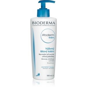 Bioderma Atoderm Cream vyživující tělový krém pro normální až suchou citlivou pokožku s parfemací 500 ml