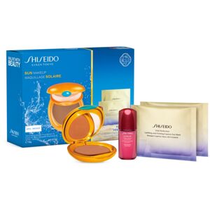Shiseido Sun Care TANNING COMPACT BRONZE SET dárková sada (pro dokonalý vzhled)
