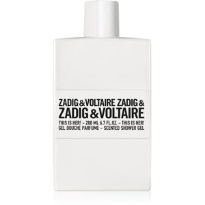 Zadig & Voltaire This is Her! sprchový gel pro ženy 200 ml