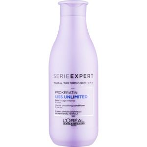 L’Oréal Professionnel Serie Expert Liss Unlimited vyhlazující kondicionér pro nepoddajné a krepatějící se vlasy 200 ml