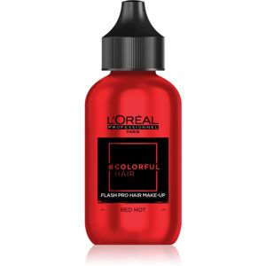 L’Oréal Professionnel Colorful Hair Pro Hair Make-up jednodenní vlasový make-up odstín Red Hot 60 ml