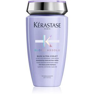 Kérastase Blond Absolu Bain Ultra-Violet šamponová lázeň pro zesvětlené, melírované studené blond vlasy 250 ml