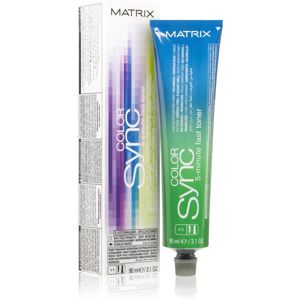 Matrix Color Sync 5-minute Fast Toner demi-permanentní barva na vlasy odstín Anti-Brass 90 ml