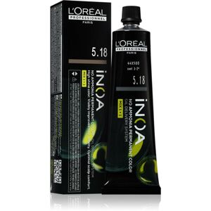 L’Oréal Professionnel Inoa permanentní barva na vlasy bez amoniaku odstín 5.18 60 ml