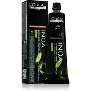 L’Oréal Professionnel Inoa permanentní barva na vlasy bez amoniaku odstín 4.8 60 ml