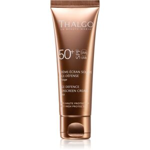 Thalgo Age Defence Sunscreen Cream omlazující ochranný denní krém na opalování SPF 50+ 50 ml