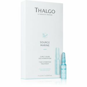 Thalgo Source Marine 7 Day Hydration Treatment 7denní regenerační kúra pro intenzivní hydrataci pleti 7x1,2 ml