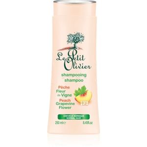 Le Petit Olivier Peach & Grapevine Flower šampon pro normální vlasy