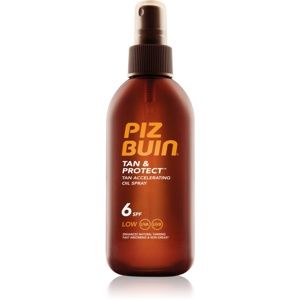 Piz Buin Tan & Protect ochranný olej urychlující opalování SPF 6 150 ml