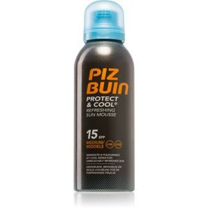 Piz Buin Protect & Cool osvěžující opalovací pěna SPF 15