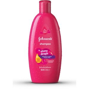 Johnson's Baby Shiny Drops dětský šampon s arganovým olejem od 18měsíců 500 ml
