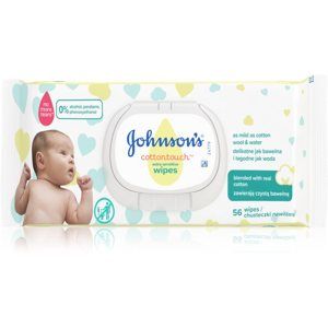 Johnson's Baby Cottontouch extra jemné vlhčené čisticí ubrousky pro děti od narození