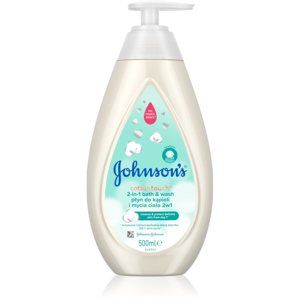Johnson's Baby Cottontouch bublinková koupel a mycí gel 2 v 1