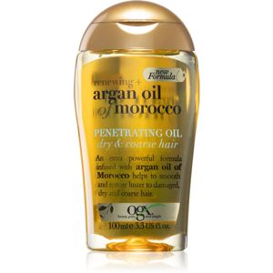 OGX Argan Oil Of Morocco vyživující olej pro suché a nepoddajné vlasy 100 ml