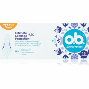 o.b. Extra Protect Super tampony 16 ks