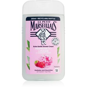 Le Petit Marseillais Raspberry & Peony Bio krémový sprchový gel 250 ml