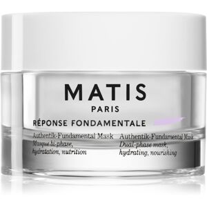 MATIS Paris Réponse Fondamentale Authentik-Fundamental Mask regenerační a hydratační maska na obličej pro dvoufázové ošetření pleti 50 ml