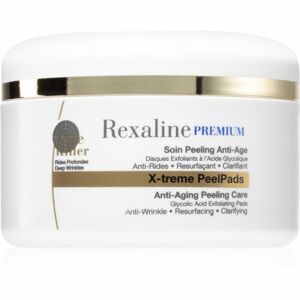 Rexaline Premium Line-Killer X-treme Peel Pads exfoliační čisticí polštářky proti stárnutí pleti 30 ks