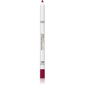 L’Oréal Paris Age Perfect konturovací tužka na rty odstín 706 Perfect Burgundy