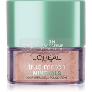 L’Oréal Paris True Match Minerals pudrový make-up odstín 3.N Creme Beige 10 g