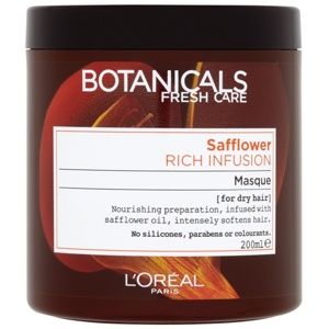 L’Oréal Paris Botanicals Rich Infusion maska pro suché vlasy Safflower 200 ml