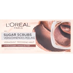 L’Oréal Paris Sugar Scrubs Peeling maska pro vyhlazení a výživu pleti 4 ml