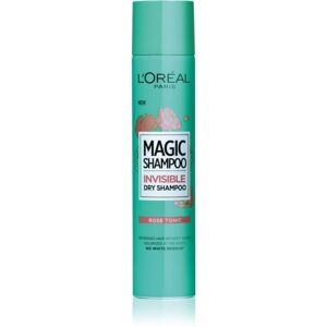 L’Oréal Paris Magic Shampoo Rose Tonic suchý šampon pro objem vlasů, který nezanechává bílé stopy 200 ml