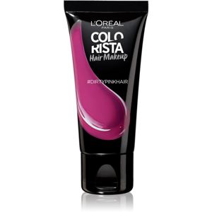 L’Oréal Paris Colorista Hair Makeup jednodenní vlasový make-up pro tmavé vlasy odstín 14 Dirty Pink 30 ml