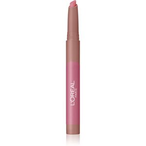 L’Oréal Paris Infaillible Matte Lip Crayon rtěnka v tužce s matným efektem odstín 102 Caramel Blondie 2.5 g