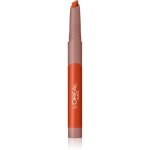 L’Oréal Paris Infallible Matte Lip Crayon rtěnka v tužce s matným efektem odstín 106 Mon Cinnamon 2,5 g