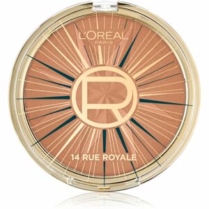 L’Oréal Paris Rue Royale Limited Edition bronzer a konturovací pudr odstín La Terra Bronze 18 g