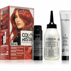 L’Oréal Paris Colorista Permanent Gel permanentní barva na vlasy odstín Bright Red