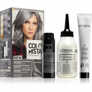 L’Oréal Paris Colorista Permanent Gel permanentní barva na vlasy odstín Smokey Grey 1 ks