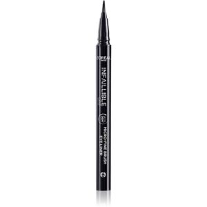 L’Oréal Paris Infaillible Grip 36h Micro-Fine liner linka na oči ve fixu odstín 01 Obsidian black 0,4 g