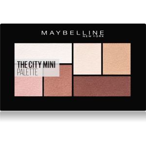 Maybelline The City Mini Palette paletka očních stínů odstín 480 Matte About Town 6 g
